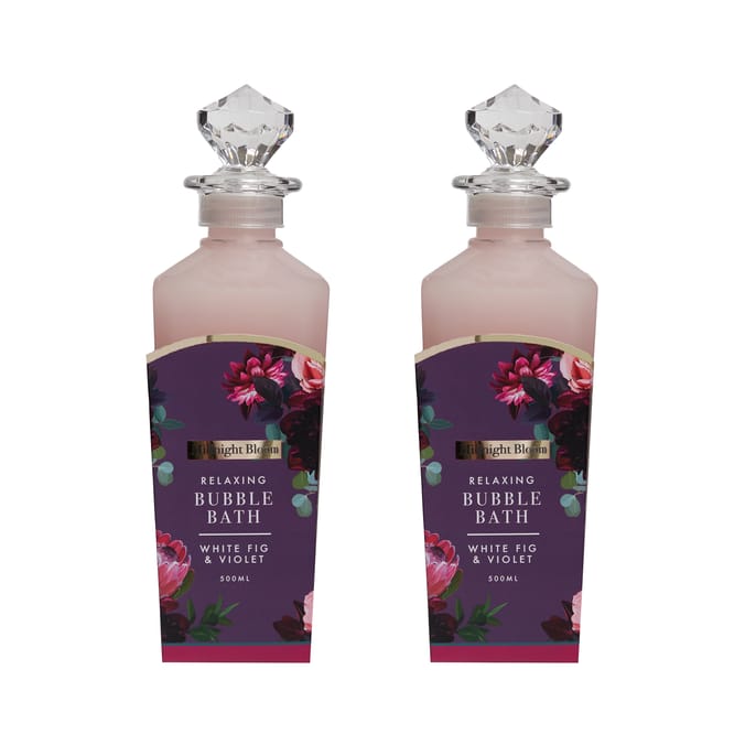  Midnight Bloom Relaxing Bubble Bath x2