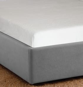 The Winter Warmer Collection Single Teddy Fleece Fitted Sheet - White