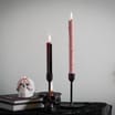Hallow Scream Bleeding Taper Unscented Candle - Pink x4