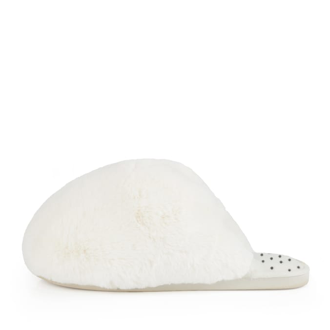 Originals Ladies Cream Fur Cloud Slippers