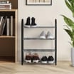 Utility 4 Tier Shoe Rack