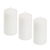 Wickford & Co Scented Small Pillar Candle - Clean Linen x3