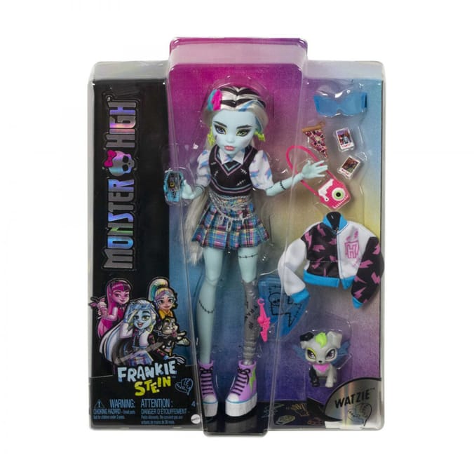 Monster High Doll with Pet & Accessories - Frankie Stein