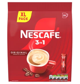 Nescafe 3in1 Original Instant Coffee Sachets 20 x 16g