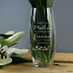 Personalised 'First My Mother, Forever My Friend' Bullet Vase
