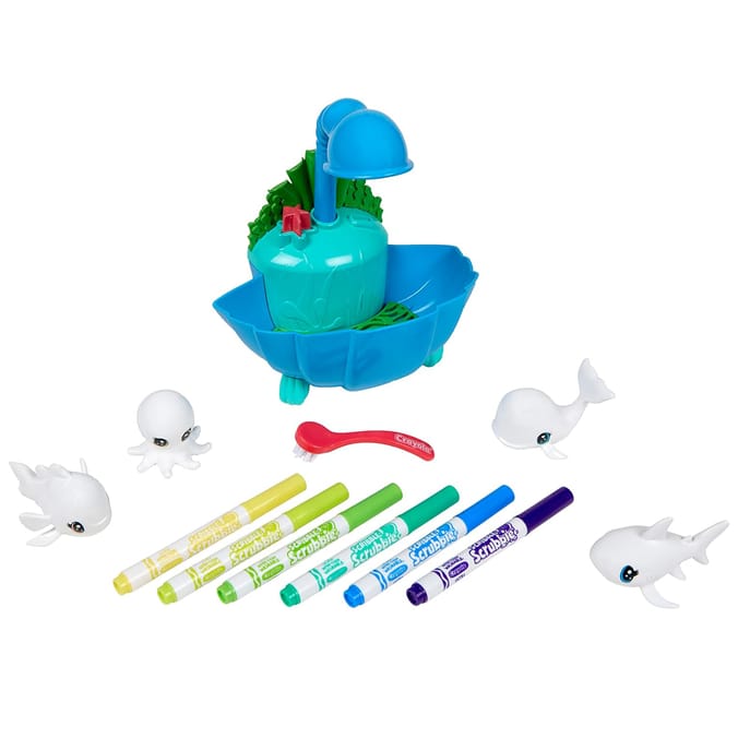 Crayola Scribble Scrubbie Ocean Pets