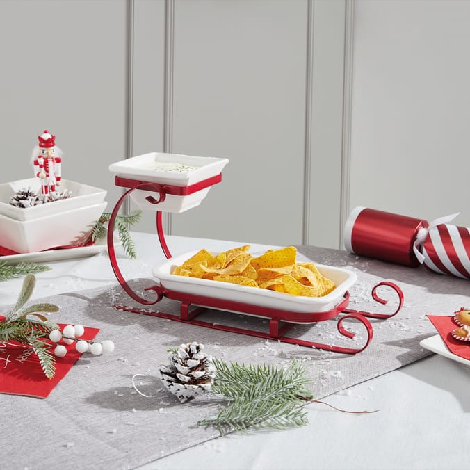 Home Collections Ceramic Sleigh Serving Platter