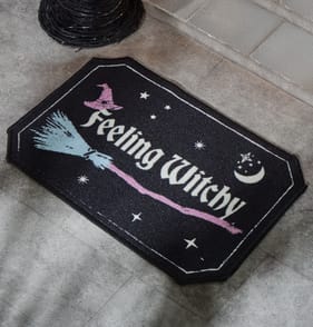 Hallow Scream Door Mat - Feeling Witchy