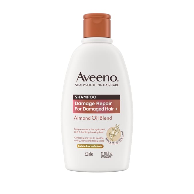Aveeno Haircare Damage Repair + Almond Oil Blend Shampoo 300ml
