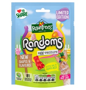 Rowntree's Limited Edition Randoms Egg - Venture Sweets Sharing Bag 130g