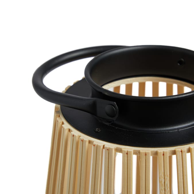 Home Collections LED Bamboo Lantern