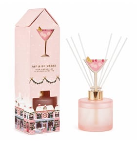 Candy Cane Lane Reed Diffuser 100ml - Sip & Be Merry 