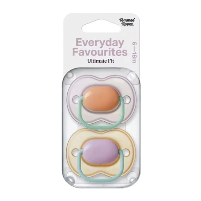 Tommee Tippee Everyday Favourites Ultimate Fits Soother 6-18 Months