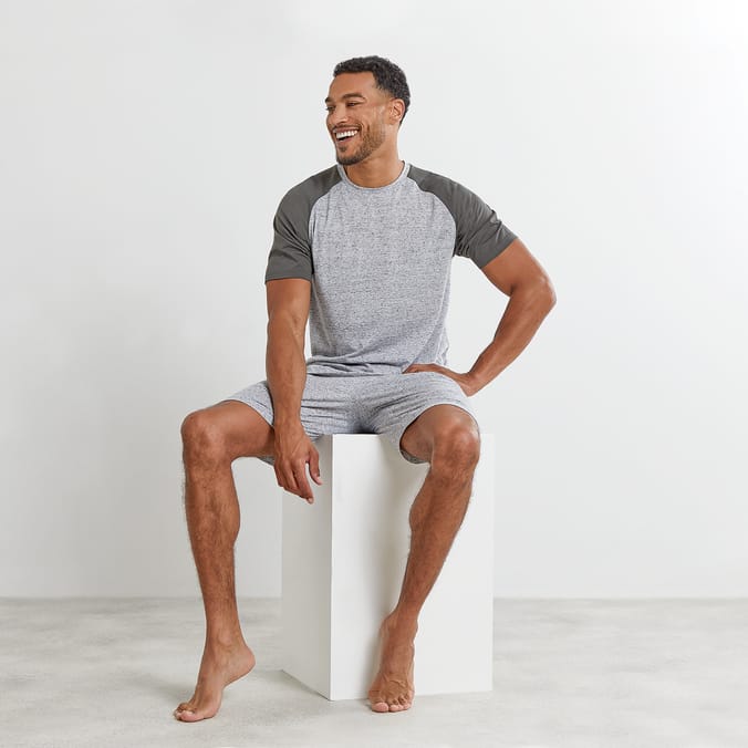 Originals Sleepwear Grey T-Shirt & Shorts Pyjama Set