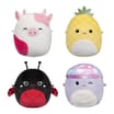 Squishmallows Original Micromallows 4 Pack - Trudy, Caedyn, Maui, Minya