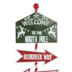 Festive Feeling North Pole Sign