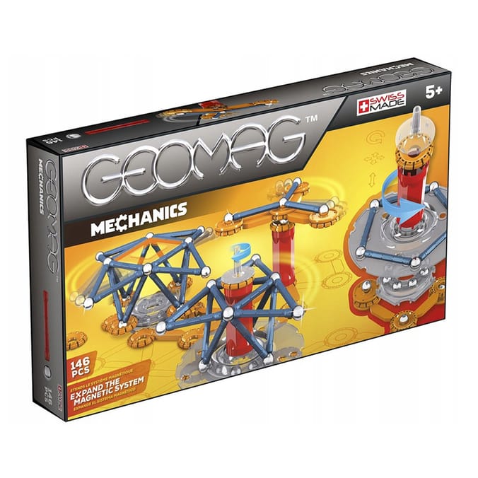 Geomag Mechanics 146-Pieces Magnetic Construction Set