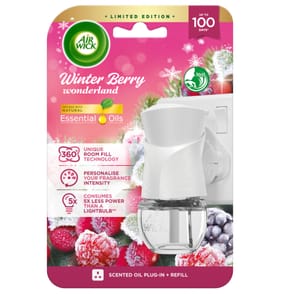 Air Wick Scented Oil Plug-In & Refill 19ml - Winter Berry Wonderland