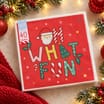 Sleigh Bells Santa Napkins 40 Pack
