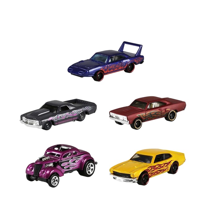 Hot Wheels 5 Pack Car Set