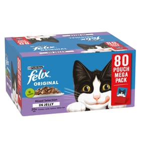 Felix Mixed Selection in Jelly Wet Cat Food 80 x 85g -  Original