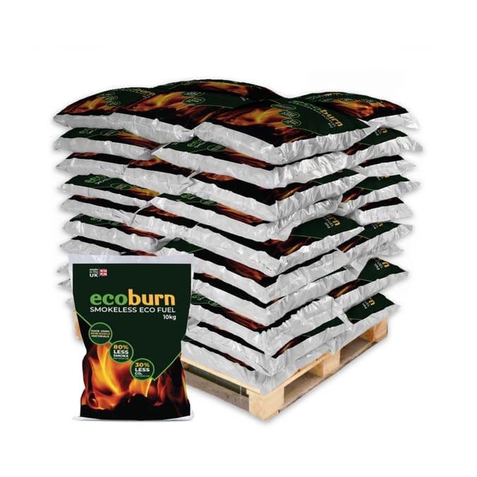 Homefire Ecoal Smokeless Coal Pallet 49x10kg (*Including Home Delivery)