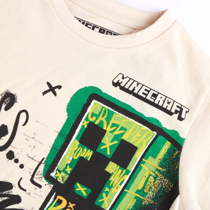 Minecraft Kids Short Sleeve Pyjama Set