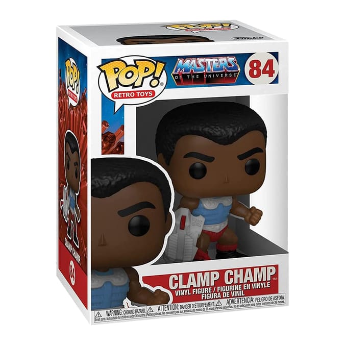 Funko Pop Masters Of The Universe Clamp Champ Figure