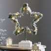 Nordic Spirit 20 LEDs Flocked Star