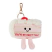 With Love Valentines Cake Keyring Plush