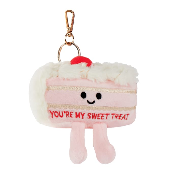 With Love Valentines Cake Keyring Plush