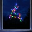 Prestige Battery Operated LED Reindeer Hanging Window Light