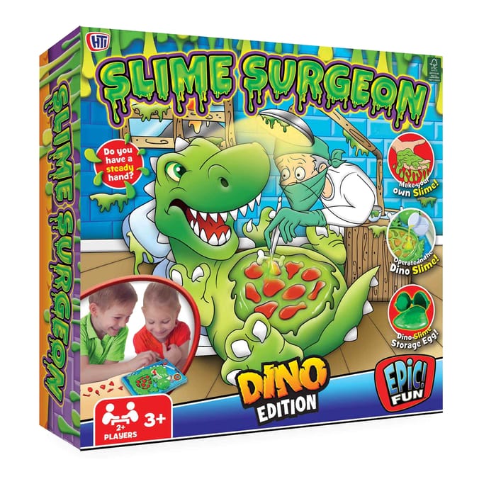 Slime Surgeon Board Game - Dino Edition