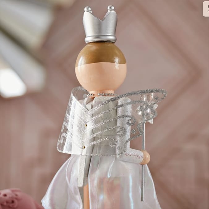 Festive Feeling 38cm Nutcracker Home Bargains