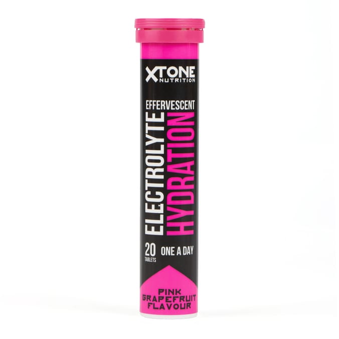 XTone Nutrition Electrolyte Hydration Effervescent Tablets 20s - Pink Grapefruit