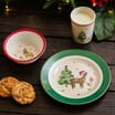 Hinch Farm Christmas 3 Pieces Dinner Set