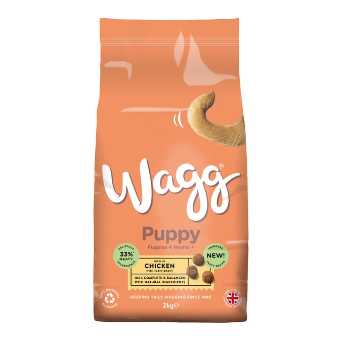 Wagg Puppy Dry Food Chicken & Veg 2kg