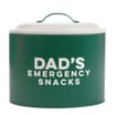 Just For You Dad Biscuit Tin - Dad's Emergency Snacks 