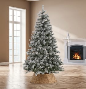 Festive Feeling Christmas Tree 7ft - Snowy