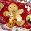 Home Collections Gingerbread Shaped Bamboo Serving Board