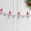 Winter Charm Gonk PomPom Garland - Red