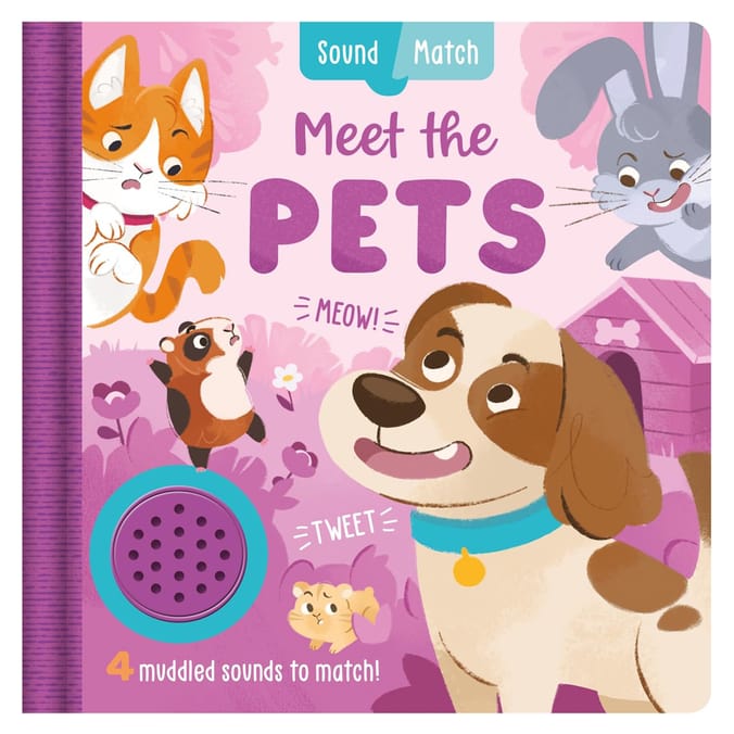 Funtime Sound Book - Meet The Pets    