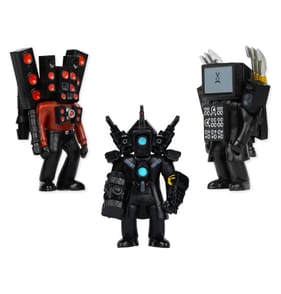 Skibidi Toilet Titan Collection Figures 3 Pack - Series 1