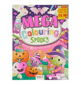 Mega Colouring Book Spooky