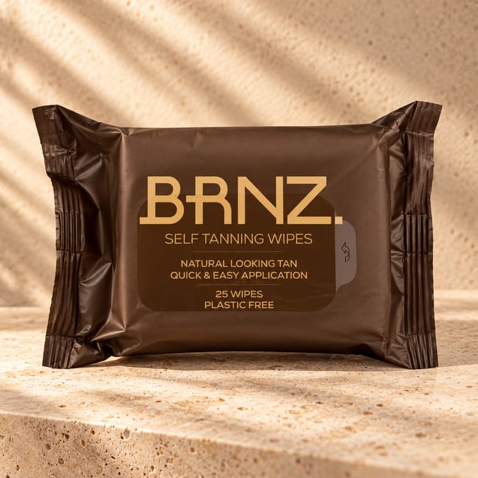 Brnz Self Tanning Wipes 25 Wipes