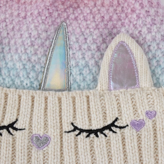 Originals Winter Girls Unicorn Hat & Gloves Set