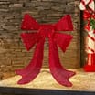 Prestige Mains Operated LED Twinkling Large Bow