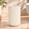  Ribbed Ceramic Tumbler