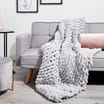 Home Collections Chenille Cable Throw