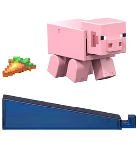 Minecraft Build A Portal 8cm Figure - Pig